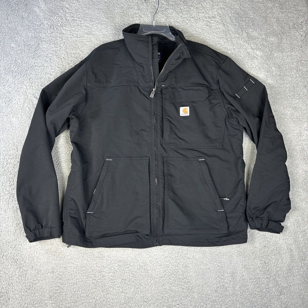 Carhartt Black Men's Raincoat Jacket